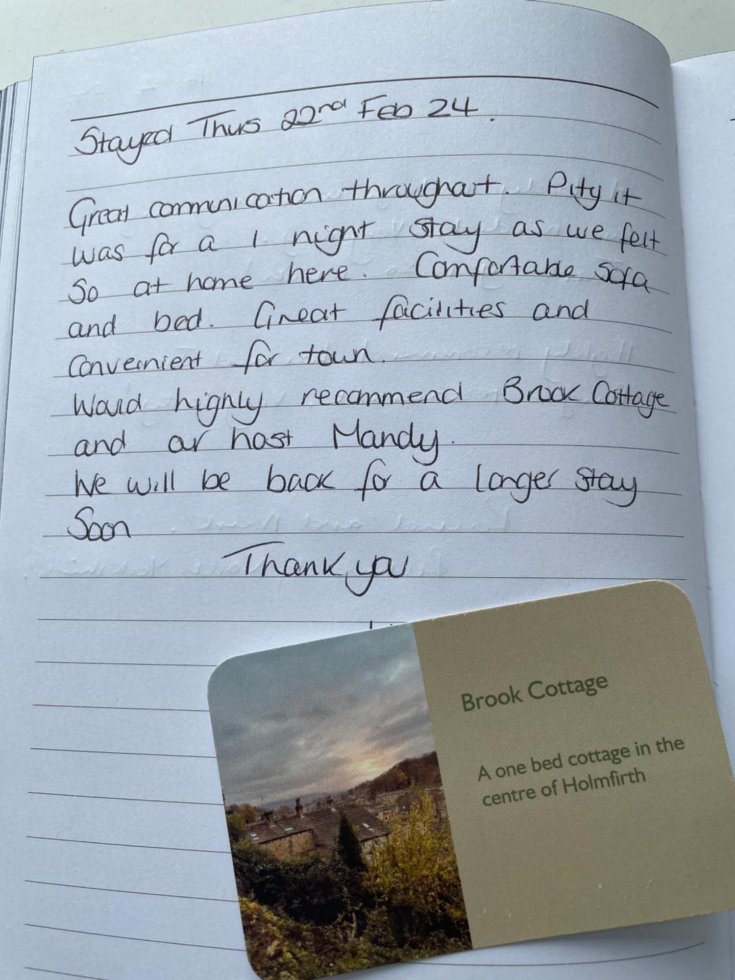 Brook Cottage Holmfirth Kültér fotó